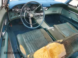 1961 Ford Thunderbird with VIN 1Y71Z127236, listed as a Copart auction lot 54090175 with 75,211 mi miles and Clean Title. Bid and sale history available at DreamBid. Image 8.