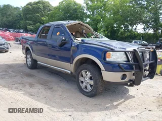 2008 Ford F-150 XLT with VIN 1FTPW14V68FB71403, listed as a IAAI auction lot 42464477 with Not provided miles and . Bid and sale history available at DreamBid. Image 1.