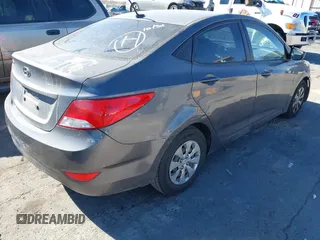 2016 Hyundai Accent SE with VIN KMHCT4AE9GU963659, listed as a IAAI auction lot 41212403 with 110,322 mi miles and . Bid and sale history available at DreamBid. Image 4.