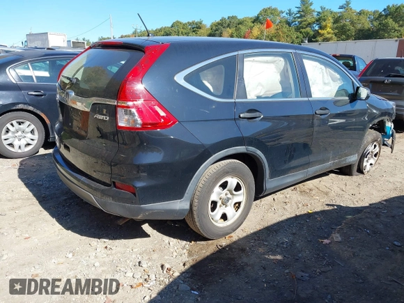 2016 Honda CR-V LX with VIN 5J6RM4H30GL120935, listed as a IAAI auction lot 40640342 with 153,531 mi miles. Bid and sale history available at carsss.com. Image 4.