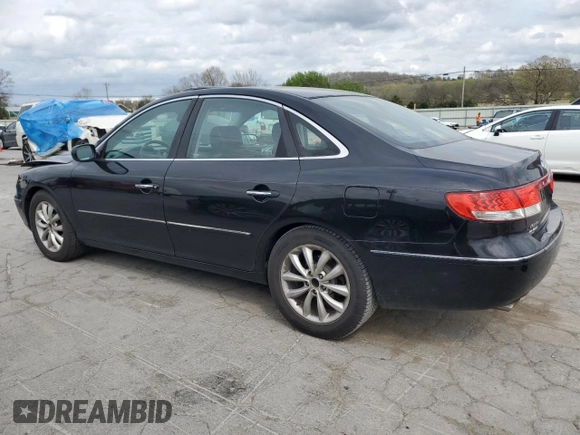 2006 Hyundai Azera SE with VIN KMHFC46F06A131819, listed as a Copart auction lot 51696375 with 126,788 mi miles and Clean Title. Bid and sale history available at DreamBid. Image 2.