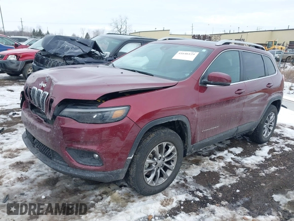 2021 Jeep Cherokee Latitude Lux with VIN 1C4PJMMX0MD175681, listed as a IAAI auction lot 41646125 with 34,024 mi miles and . Bid and sale history available at DreamBid. Image 17.