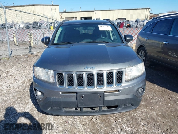 2012 Jeep Compass Latitude with VIN 1C4NJDEBXCD563543, listed as a IAAI auction lot 41711187 with 149,100 mi miles. Bid and sale history available at carsss.com. Image 12.