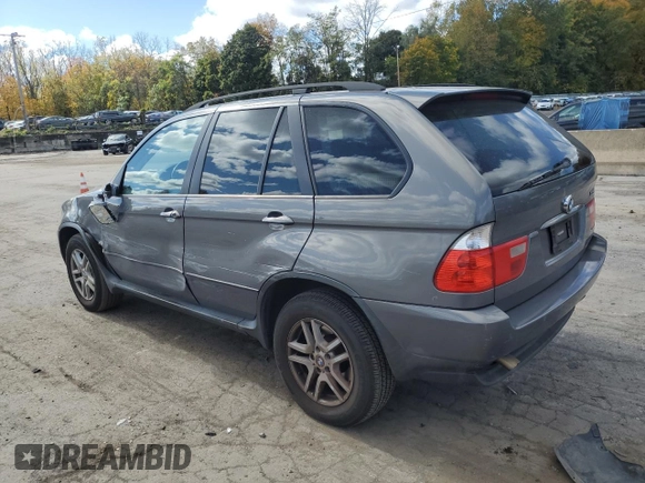 2006 BMW X5 3.0i with VIN 5UXFA13586LY41509, listed as a Copart auction lot 75658944 with 129,324 mi miles and Salvage Title. Bid and sale history available at carsss.com. Image 2.