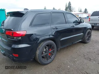 2017 Jeep Grand Cherokee SRT with VIN 1C4RJFDJ0HC790873, listed as a IAAI auction lot 41866806 with 37,785 mi miles. Bid and sale history available at carsss.com. Image 4.