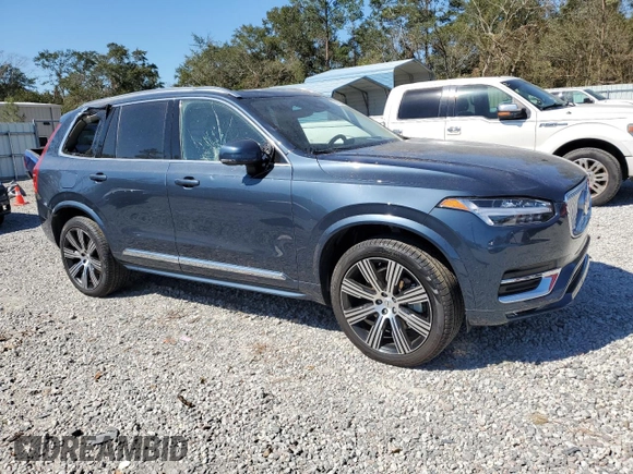 2024 Volvo XC90 Ultimate Bright Theme with VIN YV4062PF5R1211140, listed as a Copart auction lot 75179254 with 1,159 mi miles and Salvage Title. Bid and sale history available at carsss.com. Image 4.