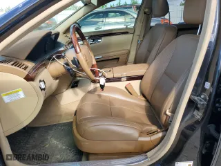 2009 Mercedes-Benz S-Class 5.5L V8 with VIN WDDNG86X79A258534, listed as a Copart auction lot 41706985 with 231,098 mi miles and Salvage Title. Bid and sale history available at carsss.com. Image 7.