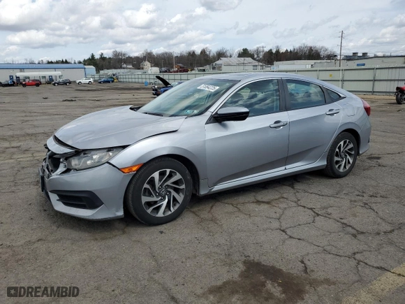2016 Honda Civic Sedan EX with VIN 19XFC2F78GE223518, listed as a Copart auction lot 51064225 with 133,352 mi miles and Salvage Title. Bid and sale history available at carsss.com. Image 1.