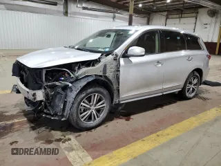 2019 Infiniti QX60 Pure с VIN 5N1DL0MM3KC531079, выставлен на аукционе Copart как лот 43342115 с пробегом 150 948 миль миль и Списание • Salvage title. История ставок и продаж доступна на DreamBid. Изображение 1.