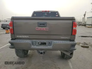 2015 GMC Sierra 2500HD available WiFi Denali with VIN 1GT120E86FF625876, listed as a Copart auction lot 45034795 with 134,185 mi miles and Salvage Title. Bid and sale history available at carsss.com. Image 6.