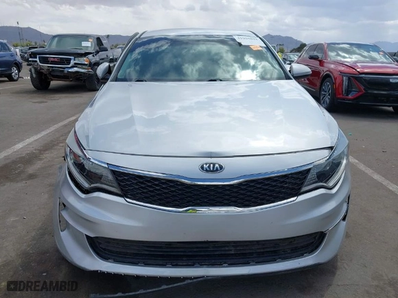 2016 Kia Optima LX with VIN KNAGT4L34G5111504, listed as a IAAI auction lot 41955031 with 80,727 mi miles. Bid and sale history available at carsss.com. Image 12.