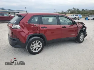 2017 Jeep Cherokee Sport with VIN 1C4PJMAS5HD227451, listed as a Copart auction lot 89089355 with 88,608 mi miles and Salvage Title. Bid and sale history available at carsss.com. Image 3.