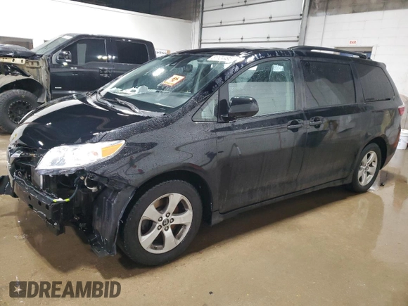 2019 Toyota Sienna LE Auto Access Seat with VIN 5TDKZ3DC3KS990873, listed as a Copart auction lot 51124495 with 87,532 mi miles and Salvage Title. Bid and sale history available at DreamBid. Image 1.