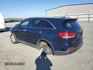 2018 Kia Sorento LX V6 with VIN 5XYPGDA59JG416751, listed as a Copart auction lot 48550805 with 0 mi miles and Salvage Title. Bid and sale history available at carsss.com. Image 2.