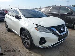 2021 Nissan Murano SV z VIN 5N1AZ2BJ5MC141593, wystawiony jako IAAI lot #41055016 z przebiegiem 67 559 mil mil oraz . Historia ofert i sprzedaży dostępna na DreamBid. Obrazek 1.