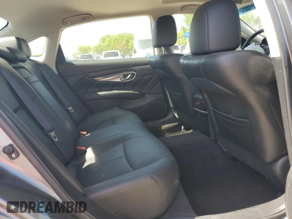 2017 Infiniti Q70 3.7 with VIN JN1BY1PR5HM210645, listed as a Copart auction lot 56575155 with 57,580 mi miles and Salvage title. Bid and sale history available at DreamBid. Image 10.