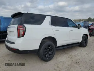 2022 Chevrolet Tahoe Commercial with VIN 1GNSCLED9NR301647, listed as a Copart auction lot 81709524 with 42,407 mi miles and Salvage title. Bid and sale history available at DreamBid. Image 3.