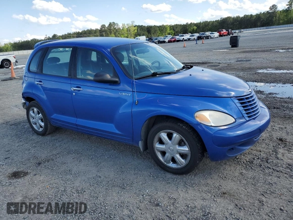 2005 Chrysler PT Cruiser with VIN 3C4FY48B45T504500, listed as a Copart auction lot 52889285 with 138,240 mi miles and Salvage Title. Bid and sale history available at DreamBid. Image 4.