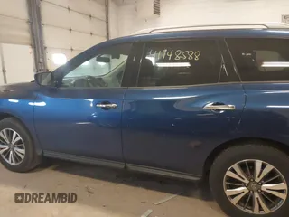 2018 Nissan Pathfinder SL with VIN 5N1DR2MM5JC654942, listed as a IAAI auction lot 41948588 with 86,490 mi miles and . Bid and sale history available at DreamBid. Image 14.