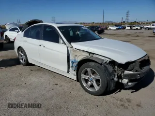 2013 BMW 3 Series 328i with VIN WBA3C1G51DNR47551, listed as a Copart auction lot 55408905 with 131,930 mi miles and Salvage Title. Bid and sale history available at DreamBid. Image 4.
