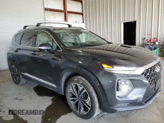 2020 Hyundai Santa Fe SEL with VIN 5NMS3CAA9LH293202, listed as a Copart auction lot 72715452 with 33,881 mi miles. Bid and sale history available at carsss.com. Image 4.