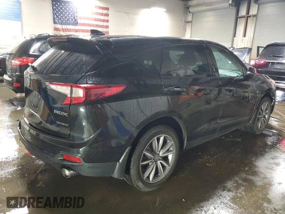 2020 Acura RDX Technology with VIN 5J8TC2H51LL019970, listed as a Copart auction lot 51294385 with 65,811 mi miles and Salvage Title. Bid and sale history available at DreamBid. Image 3.