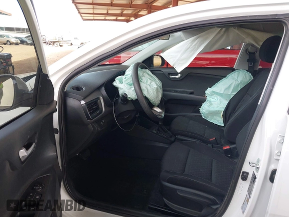 2023 Kia Rio S with VIN 3KPA24AD0PE616497, listed as a IAAI auction lot 41883848 with 8,717 mi miles. Bid and sale history available at carsss.com. Image 5.