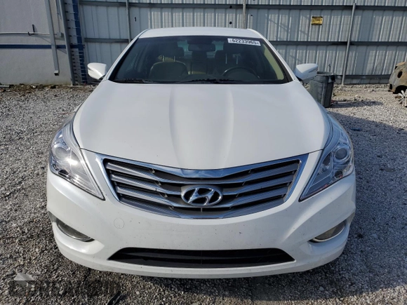 2013 Hyundai Azera with VIN KMHFG4JG3DA217272, listed as a Copart auction lot 62233965 with 155,100 mi miles and Salvage title. Bid and sale history available at DreamBid. Image 5.