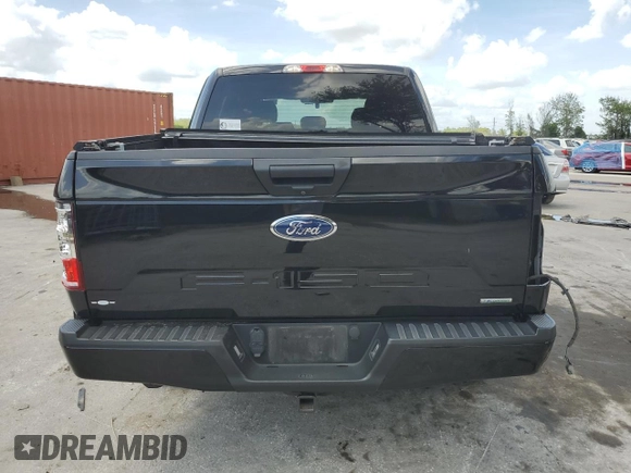 2019 Ford F-150 XL with VIN 1FTEW1EP2KFC68628, listed as a Copart auction lot 51612745 with 110,807 mi miles and Salvage Title. Bid and sale history available at carsss.com. Image 6.