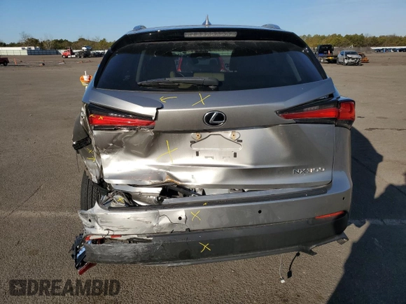 2019 Lexus NX with VIN JTJBARBZ7K2193323, listed as a Copart auction lot 48396735 with 36,774 mi miles and Salvage Title. Bid and sale history available at carsss.com. Image 6.