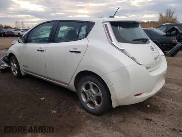 2015 Nissan LEAF SV with VIN 1N4AZ0CP0FC304221, listed as a Copart auction lot 65046292 with 128,625 mi miles. Bid and sale history available at carsss.com. Image 3.