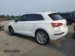 2018 Audi Q5 Premium Plus with VIN WA1BNAFY3J2009000, listed as a Copart auction lot 60515205 with Not provided miles and Salvage title. Bid and sale history available at DreamBid. Image 2.