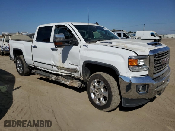2017 GMC Sierra 2500HD SLT with VIN 1GT12TEY7HF231579, listed as a Copart auction lot 68605844 with 172,502 mi miles and Salvage Title. Bid and sale history available at carsss.com. Image 4.
