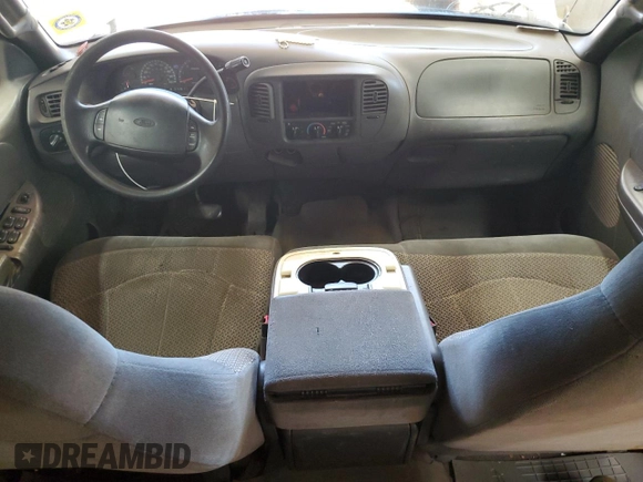2001 Ford F-150 XLT with VIN 1FTRW07W51KE03221, listed as a Copart auction lot 63628855 with 237,510 mi miles and Salvage title. Bid and sale history available at DreamBid. Image 8.