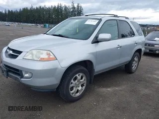 2002 Acura MDX Touring Pkg with VIN 2HNYD18612H000894, listed as a IAAI auction lot 41787461 with 198,996 mi miles. Bid and sale history available at carsss.com. Image 2.