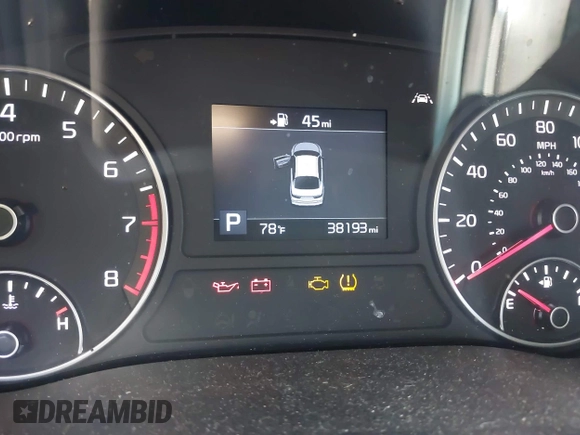 2020 Kia Optima LX with VIN 5XXGT4L32LG426326, listed as a IAAI auction lot 42533007 with 38,193 mi miles and . Bid and sale history available at DreamBid. Image 15.