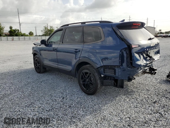 2024 Kia Telluride EX with VIN 5XYP3DGC1RG471384, listed as a Copart auction lot 59708035 with 8,388 mi miles and Salvage title. Bid and sale history available at DreamBid. Image 2.