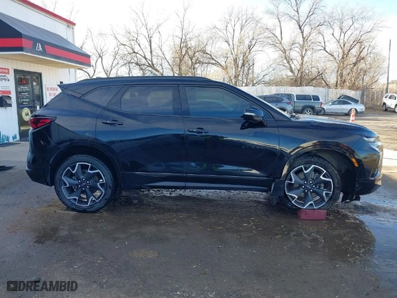 2021 Chevrolet Blazer RS with VIN 3GNKBKRS7MS557772, listed as a IAAI auction lot 41157912 with 67,550 mi miles. Bid and sale history available at carsss.com. Image 13.