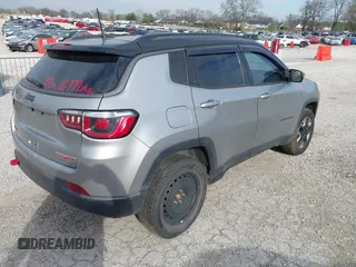 2018 Jeep Compass Trailhawk с VIN 3C4NJDDB7JT451646, выставлен на аукционе IAAI как лот 41909622 с пробегом 118 423 миль миль и . История ставок и продаж доступна на DreamBid. Изображение 4.