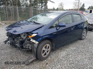 2015 Toyota Prius Four with VIN JTDKN3DUXF1996063, listed as a IAAI auction lot 41936697 with 103,180 mi miles. Bid and sale history available at carsss.com. Image 2.