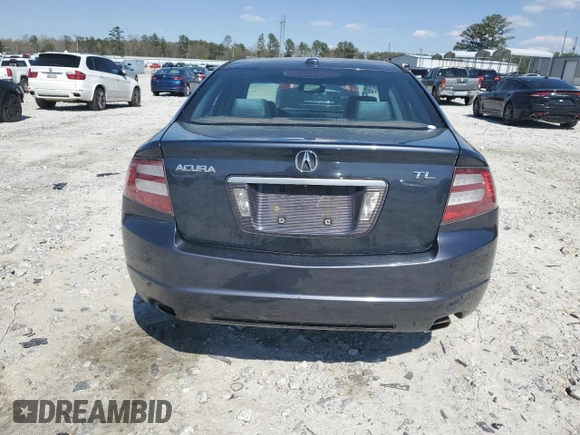 2007 Acura TL with VIN 19UUA66257A026478, listed as a Copart auction lot 50814855 with 226,691 mi miles and Salvage Title. Bid and sale history available at carsss.com. Image 6.