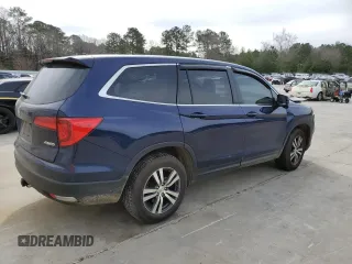 2016 Honda Pilot EX-L with VIN 5FNYF6H56GB058114, listed as a Copart auction lot 47833425 with 150,012 mi miles and Salvage Title. Bid and sale history available at carsss.com. Image 3.