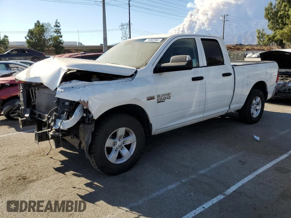 2023 Ram 1500 Tradesman with VIN 1C6RR7FTXPS588759, listed as a Copart auction lot 71082284 with 31,945 mi miles and Salvage title. Bid and sale history available at DreamBid. Image 1.