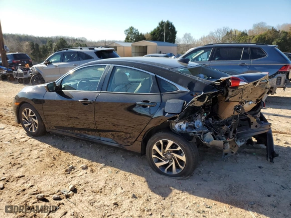 2017 Honda Civic Sedan EX with VIN 2HGFC2F72HH504334, listed as a Copart auction lot 49070145 with 105,109 mi miles and Salvage Title. Bid and sale history available at carsss.com. Image 2.