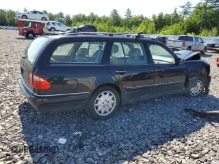 1999 Mercedes-Benz E-Class with VIN WDBJH82F8XX020574, listed as a Copart auction lot 63730124 with 201,401 mi miles and Salvage Title. Bid and sale history available at carsss.com. Image 3.