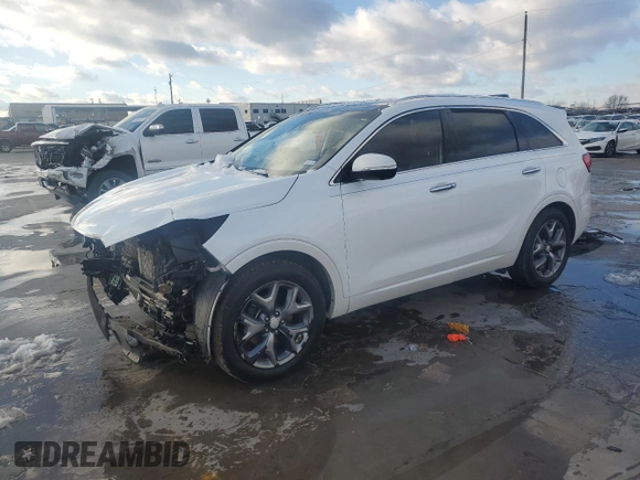 2016 Kia Sorento SXL with VIN 5XYPK4A1XGG010207, listed as a Copart auction lot 88313105 with 0 mi miles and Salvage Title. Bid and sale history available at carsss.com. Image 1.