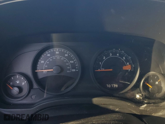 2017 Jeep Patriot Latitude with VIN 1C4NJPFB9HD103023, listed as a Copart auction lot 89003275 with 70,738 mi miles and Salvage Title. Bid and sale history available at DreamBid. Image 9.