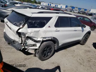 2022 Ford Explorer Timberline with VIN 1FMSK8JHXNGA36293, listed as a Copart auction lot 87422514 with 112,283 mi miles and Salvage Title. Bid and sale history available at carsss.com. Image 3.