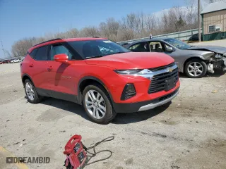 2021 Chevrolet Blazer LT with VIN 3GNKBDRSXMS519223, listed as a Copart auction lot 51160385 with 42,735 mi miles and Salvage Title. Bid and sale history available at carsss.com. Image 4.
