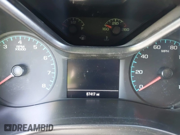 2020 Chevrolet Colorado 2WD Work Truck with VIN 1GCGSBEN0L1209889, listed as a IAAI auction lot 40390370 with 67,417 mi miles and . Bid and sale history available at DreamBid. Image 14.